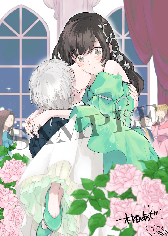 漫画(コミカライズ)・村田あじ 描き下ろしイラスト使用A3クリアポスター