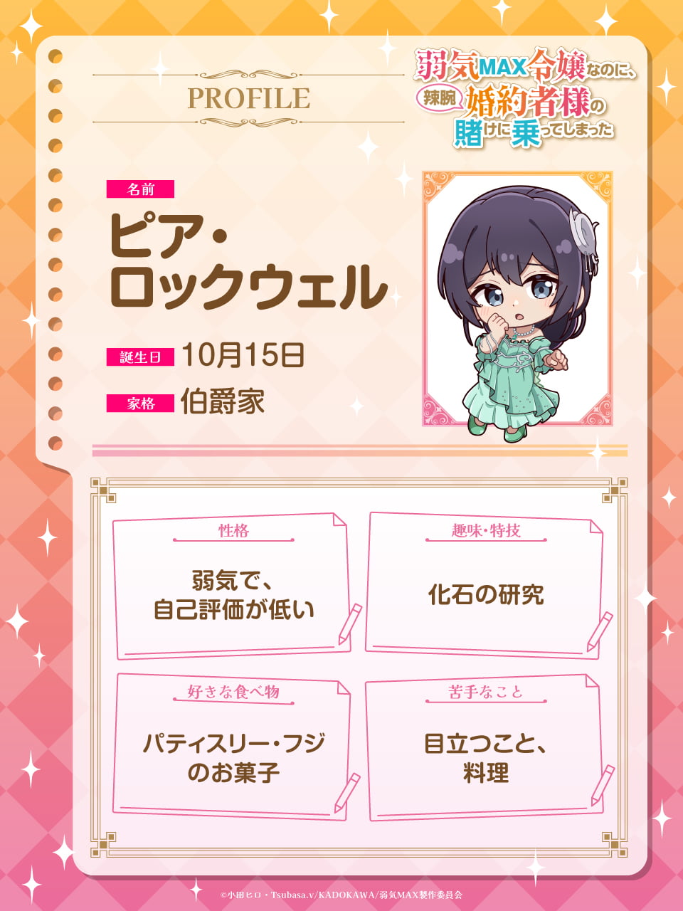 ピア・ロックウェル プロフィール